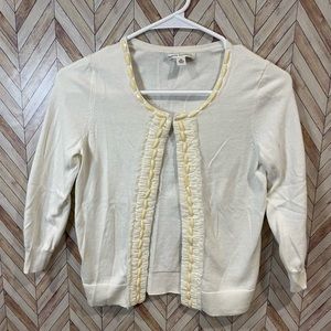 Banana Republic Beaded Cropped Cardigan Women’s XS